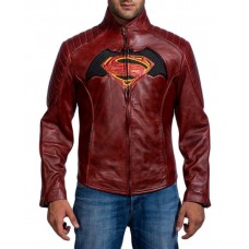 Batman Vs Superman Maroon Jacket