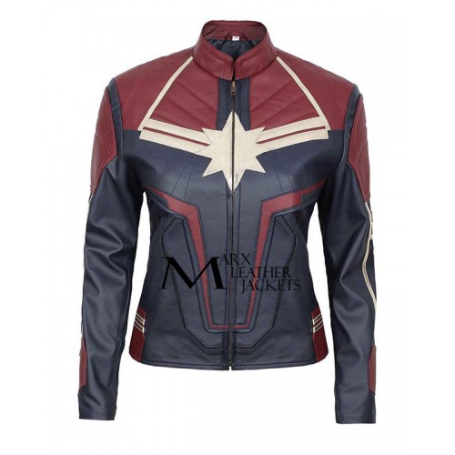 Captain Marvel Movie Carol Danvers Jacket