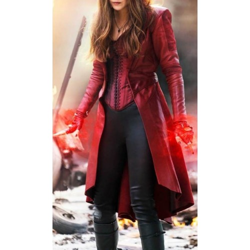 Civil War Scarlet Witch Red Coat