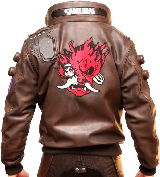 Cyberpunk 2077 Samurai Leather Jacket