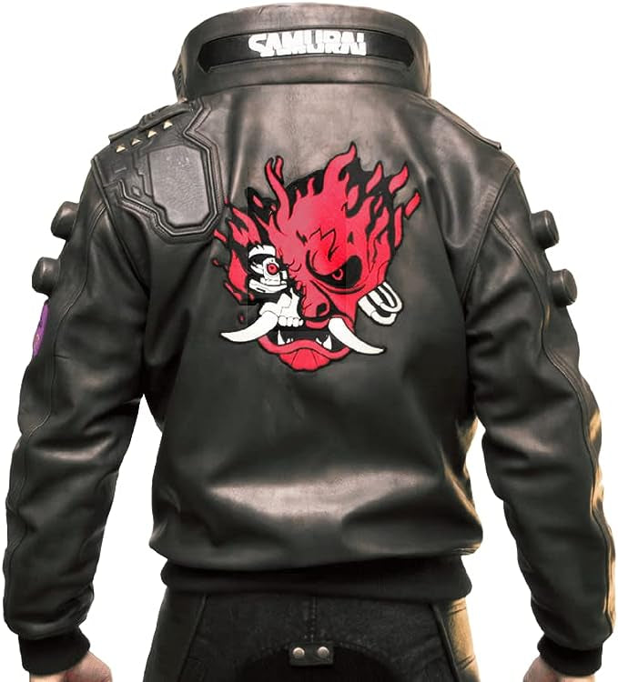 Cyberpunk 2077 Samurai Leather Jacket