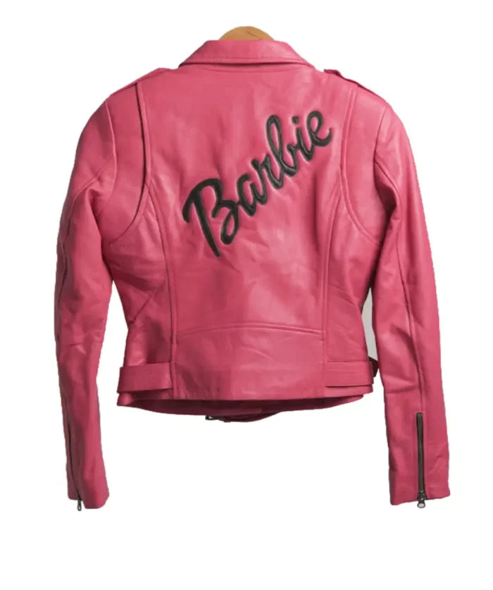 Barbie Pink Leather Jacket