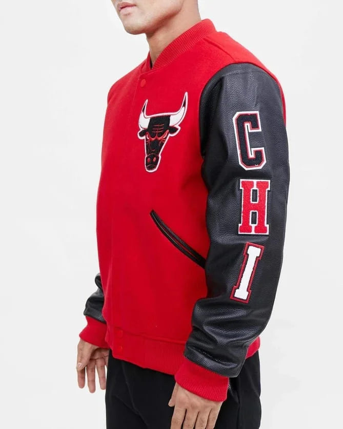 Chicago Bulls Varsity Logo Jacket