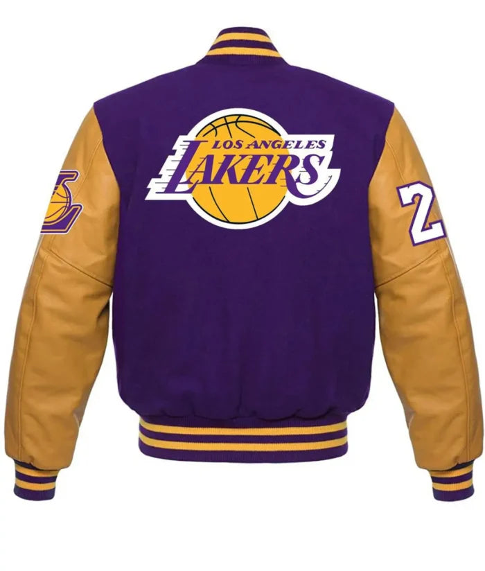 Los Angeles Lakers Kobe Bryant Mamba Letterman Jacket