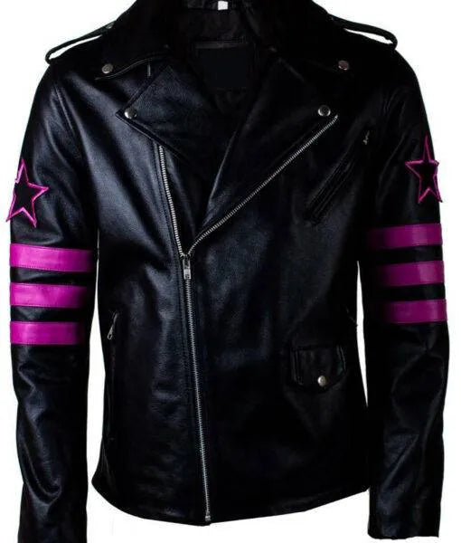 Bret Hart Foundation Leather Jacket