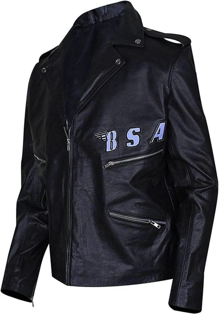 BSA Faith George Michael Rockers Revenge Leather Jacket